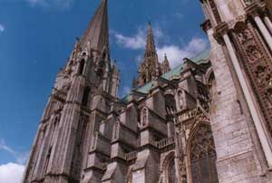 flan sud de la cathédrale