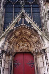 couronnement de la Vierge, Notre-Dame de Paris