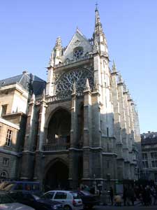 sainte chapelle, façade